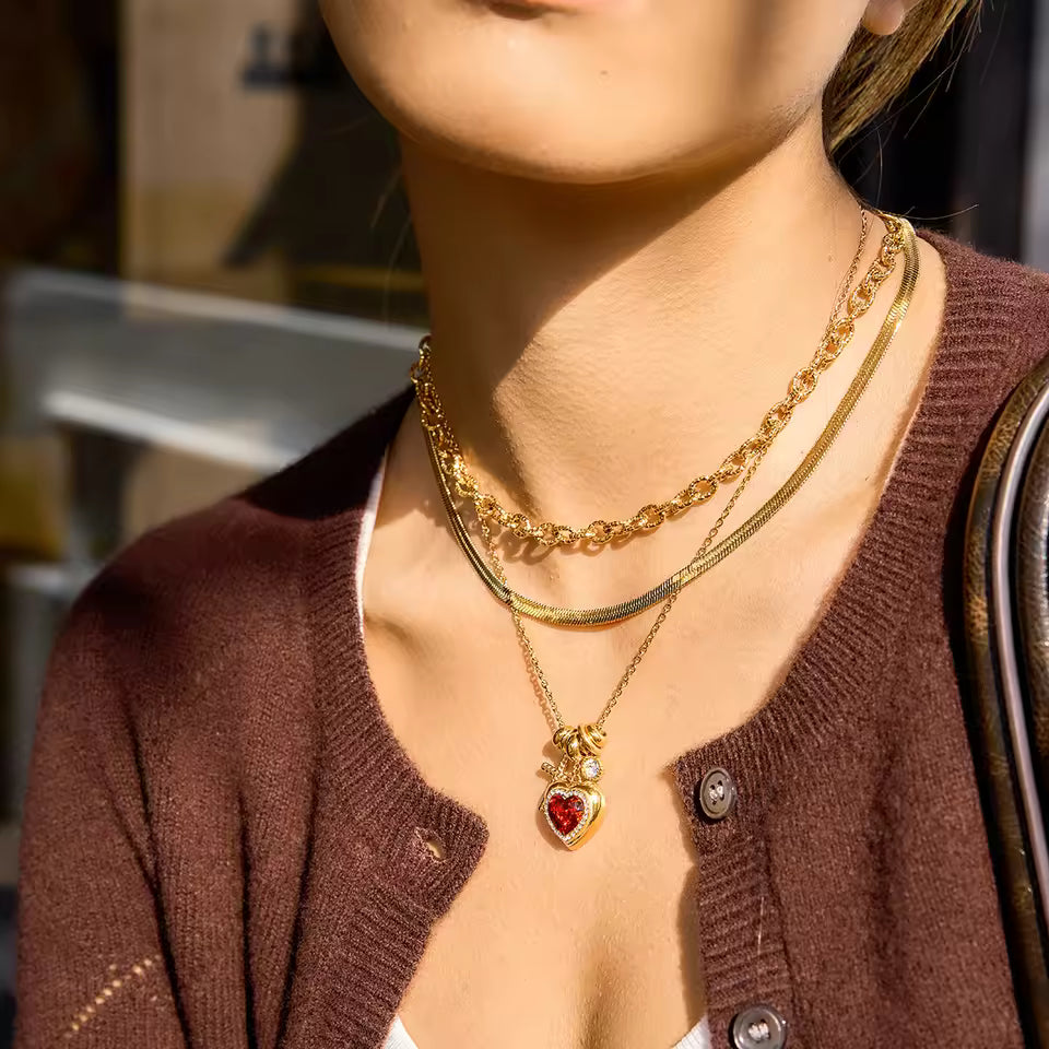 Locked Heart Necklace (Coming Soon)