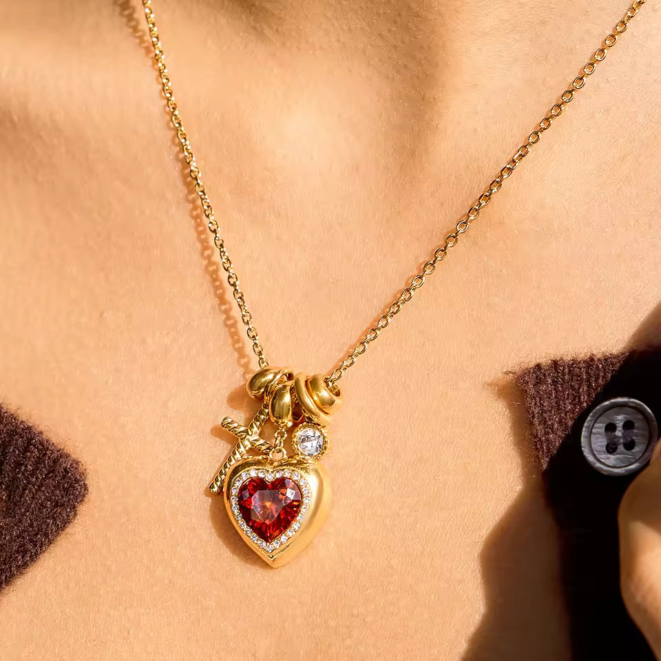 Locked Heart Necklace (Coming Soon)